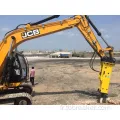 Excavator Cat340d Break Big Stone Mine Hydraulic Hammer